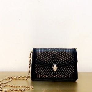 Bvlgari Serpenti Diamond Blast Crossbody Micro Bag